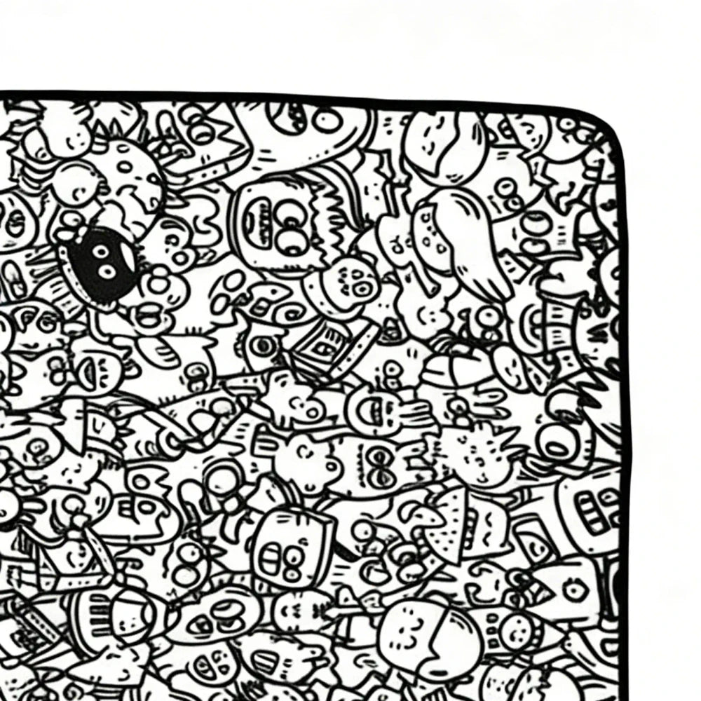 Washable Coloring Art Blanket